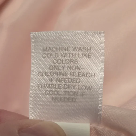 JJill Down-filled quilted pale pink puffer jacket Size Large - Picture 14 of 16